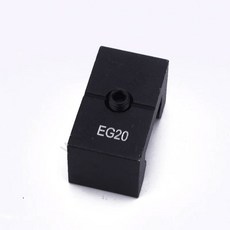 3D 프린터 고정 레일용 20 스트로크 15 레일 30 EGH 가이드 리미터 블록 HGH 슬라이더 선형 25 버퍼 제한, 노란색