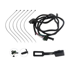 Yunnergo 26357 차량 측면 11핀 제설기 조명 배선 하네스 보호 커버 포함 22413, Yunnergo 26357 차량 측면 11핀 제설기 조