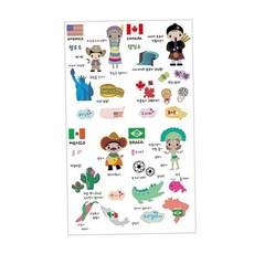 세모네모 문화스티커 아메리카1 SS-116 90x150 (20개입) 79000EA 1EA, 갑 20개입