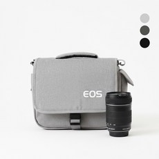감성스터프 EOS 캐논 DSLR 기본 스트랩 카메라가방, 1개, 라이트그레이/중
