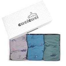 꾸씨 꾸씨 주니어 아동 모달 면 기능성 속옷 3매입 세트