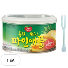 데일즈기획 동원 파인애플 통조림 미니, 234g, 1개