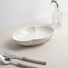 시라쿠스 네이처 프리즈 플레이팅 그릇 타원볼, 프리즈(유광), 1개