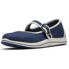 Clarks 여성용 Breeze Janey 레드 텍스타일