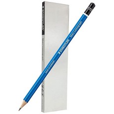 STAEDTLER Mars Lumograph 2B 흑연 아트 드로잉 연필 연필 6개 216621