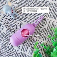 SHINYWAWA 攜帶式垃圾袋 - 尿布垃圾袋/寵物拾便袋/抽取式垃圾袋 (台灣現貨), 1個, (現貨)粉色收納盒+1卷垃圾袋,注意:內文注意事項，謝謝