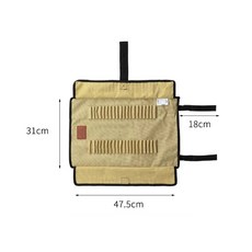 柯曼 Campingmoon 加厚帆布營釘包 營釘袋 營釘收納袋，露營必備，堅固耐用, 1個