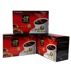 Ca phe hoa tan den G7 15T/ noi dia, 30g, 15개입, 1개