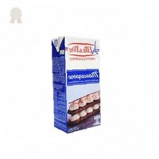 이탈리아 정통 티라미수 케이크 제조 전용 마스카르포네 치즈 대용량 업소용 냉장, 1개, 1g