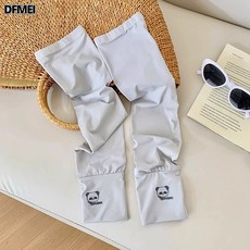 DFMEI 冰絲防曬袖套女夏季遮陽戶外開車騎行護手臂防紫外線薄款透氣冰袖, 1個, 均碼