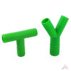 호스 연결구 커넥터 세차 물호스 분배기 화단물주기 호스 연장 도구 어댑터, Y자 1P