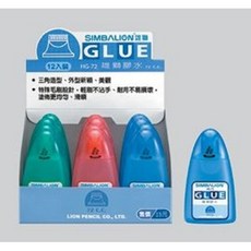 雄獅膠水 HG-72, 詳見包裝, 1個, 72cc