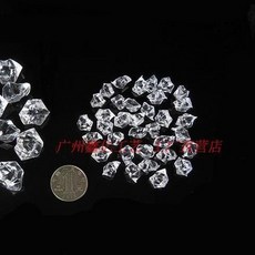 熱銷爆款 拍攝道具拍攝神器仿真假冰塊碎冰塊仿真冰塊攝影透明冰塊亞克力仿真冰塊假冰塊diy, 小粒140克裝（約230粒）