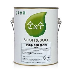 노루페인트 순&수 100플러스 백색, 화이트2, 4L, 1개