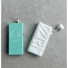 유웰 발라리안 전자담배 c타입 dv 케이스 실리콘 위생캡 덮개, 1개, 풀화이트