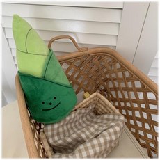 북유럽 초록나무 아이방쿠션 침대쿠션 인테리어쿠션, 대나무