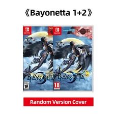 닌텐도 스위치 게임-Bayonetta 1 및 2 - 올레드 라이트 용 게임 카리지 물리 카드, 01 Random Cover