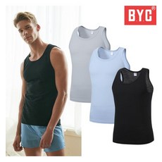 BYC BYC 남성 런닝 이지케어 30수 민소매 런닝 1매