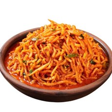 100% 국내산 전라도 무생채 김치 무우 생채 무김치 2kg 1개