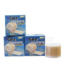 來而康 芊城 矽凝膠膠帶 (未滅菌) 離形膜 矽膚貼 矽膠帶 簡易 防水 多入販售, 12個, 4cmx1.5m 膚色
