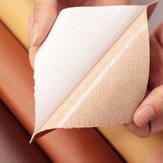 가죽 가구 수선 보수 패치 스티커 소파 리폼 30X20CM, 블랙, 1개