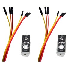 전자 실습용 SYCZIOHU 2 PCS 디지털 온도 습도 센서 모듈 DHT22AM2302 모니터 SHT11 SHT15 교체, 디지털 온도 습도 센서 모듈 DHT22 AM2302 2