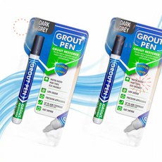 Rainbow Chalk Markers 레인보우 초크 마커 거실 타일 줄눈 줄눈펜 다크 그레이 페인트 2개 QX