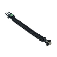 다용도 올인원 캠핑용 생존 나이프 칼 로프 팔찌 J2450, 1개