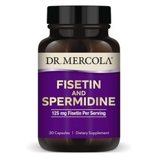 DR. MERCOLA 漆黃素&亞精胺膠囊 125mg, 1個, 30顆