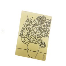 색모래아트도안 색모래별매 대 해바라기 체험학습교구 오감수업 만들기재료 모래공에