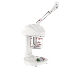 얼굴 스팀기 마사지 고급 스팀 페이셜 케어 오존 스프레이 스티머 스파 이온 기계 살롱, B. 터치 스크린 스위치 업그레이드 시간