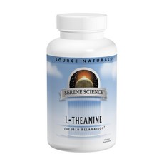 SOURCE NATURALS L-茶氨酸膠囊 200mg, 1個, 120 件