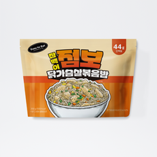잠백이 점보 닭가슴살 볶음밥 야채맛, 5개, 350g