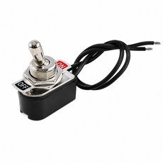 티놀지 ON-OFF 배선형 2단 토글스위치 3A 12mm, 1개