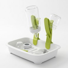 최고의 휴대성 MADE IN JAPAN 휴대용 미니 젖병 거치 건조대, 화이트, 본품