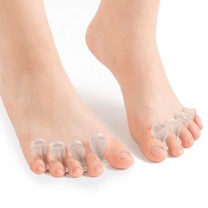 웰메디 탱글 젤리 실리콘 발가락 끼우개 벌리개, 2개