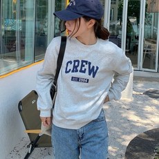 [시즌오프특가] 라운드 맨투맨 티셔츠 크루MTM