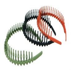 리븐즈 세안용 흘러내림 방지 헤어밴드 1p 세안용품, 오렌지