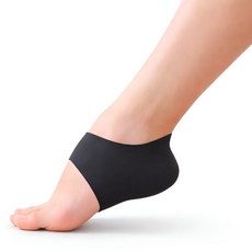 2P 풋케어 발 뒤꿈치 패드 풋 보습 양말 뒷꿈치 각질, 1개, 1매입