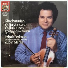 [중고LP] Itzhak Perlman - Khachaturian Violin Concerto (이츠하크 펄만 - 하차투리안 바이올린 협주곡 / 지휘: 주빈 메타) 독일반, 1