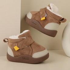 바이시유 키즈부츠 겨울 아동 유아 아기 털 안감 신발 여아 남아 부츠 방한화 리키