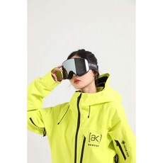 滑雪護目鏡柱麵磁吸雪鏡防霧鏡男女單闆滑雪裝備, 磁吸大柱面星瀚銀（雙鏡帶送鏡盒）, 1個