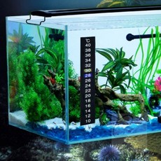 어항 온도계 스티커 온도감지스티커