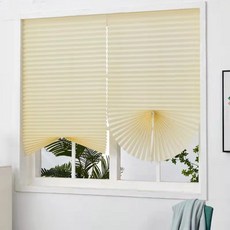 쉬운 설치 창용 ROMAN 있는 필터링 임시 블라인드 라이트 종이 클립이 휴대용 CURTAIN, [03] 90W x 150cm L, [09] Blinds Beige