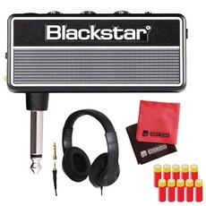 블랙스타 기타용 헤드폰 앰프 amPlug 2 FLY Guitar & HP-CT1 알칼리단 4건전지 10개 십자가 세트, 1개, 상세페이지 참조, amPlug 2 FLY Guitar-set1