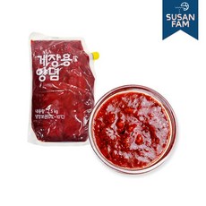 양념게장 2.5kg 벌크 양념무침 해물전용 만능소스 새우장 전복장, 1개