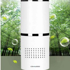 삼안 우디 차량용 공기청정기 화이트 CWA-300 1개 무선공기청정기