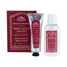 PLAISIR DES SENS HAND & BODY DUO SET Black tea, 1套