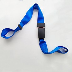 전동 오토바이 휠체어 안전벨트 보호대 낙상 방지, 1개, 블루 측면 삽입 안전벨트