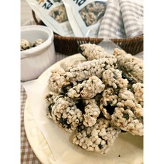 국산찹쌀 빠삭한 누룽지김부각, 10개, 50g